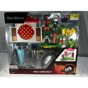 DevSeries Ninja Legends Valley Action Figure Playset New Exclusive Virtual Code